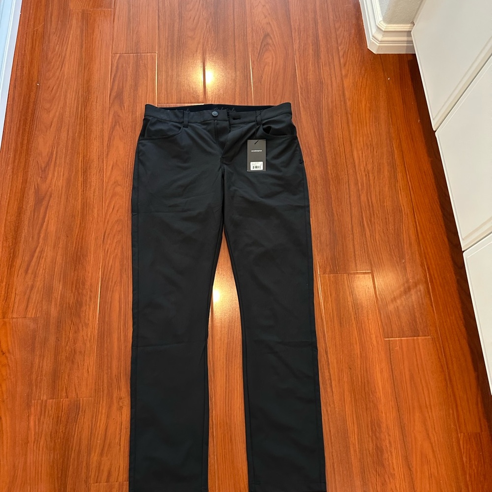 Bad Birdie Men's Classic Black golf pants
